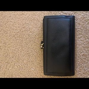 Vintage Coach Wallet with Checkbook Cover